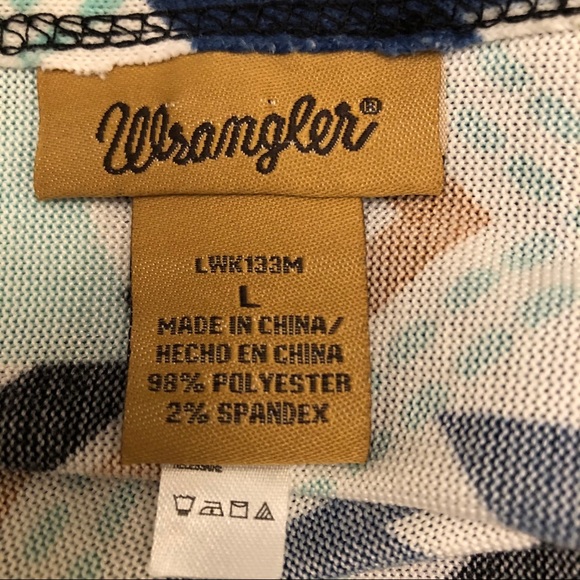 Wrangler Aztec Design Cardigan/Vest - Picture 10 of 12